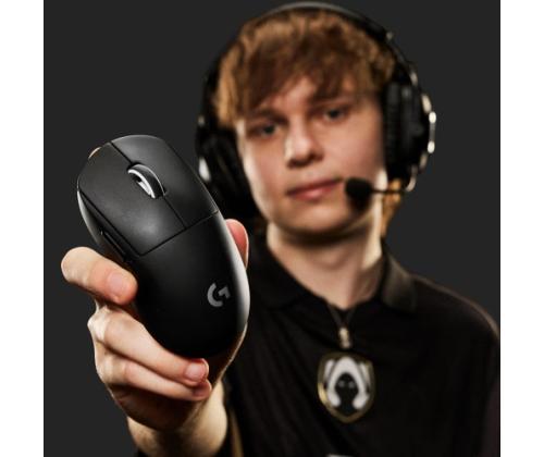 Logitech G PRO X SUPERLIGHT 2c Wireless Gaming Mouse, RF Wireless, 44000 DPI, Black