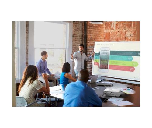 Epson EB-L260F Projector 3LCD Full HD (1920x1080), 4600 ANSI lumens, Wi-Fi, White