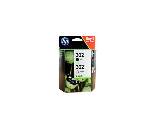 HP Ink No.302 Black + Color (X4D37AE)