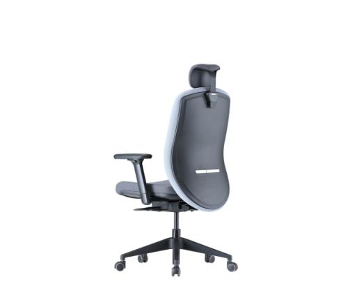 Up Up Athene ergonomic office chair Black, Grey + Blue fabric