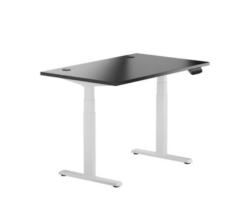 Adjustable Height Table Up Up Thor White, Table top M Black