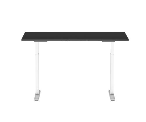 Adjustable Height Table Up Up Bjorn White, Table top M Black