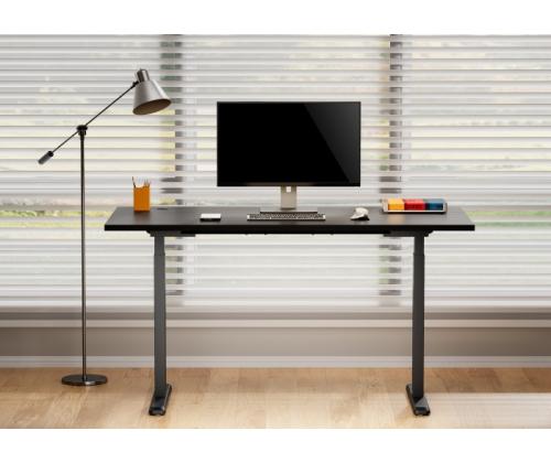 Adjustable Height Table Up Up Bjorn Black, Table top M Black