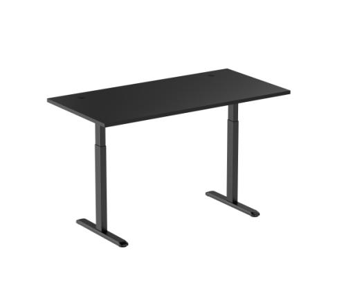 Adjustable Height Table Up Up Bjorn Black, Table top L Black