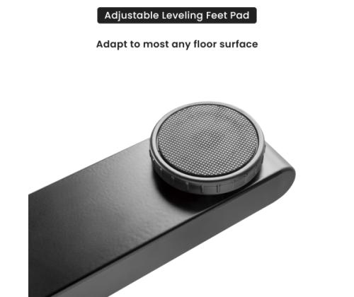 Adjustable Height Table Up Up Bjorn Black, Table top L Black