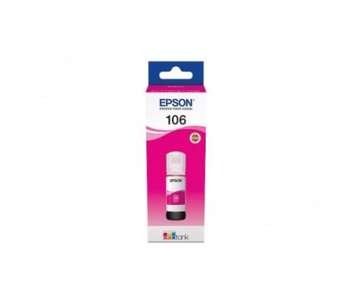 Epson 106 EcoTank (C13T00R340) Ink Refill Bottle, Magenta