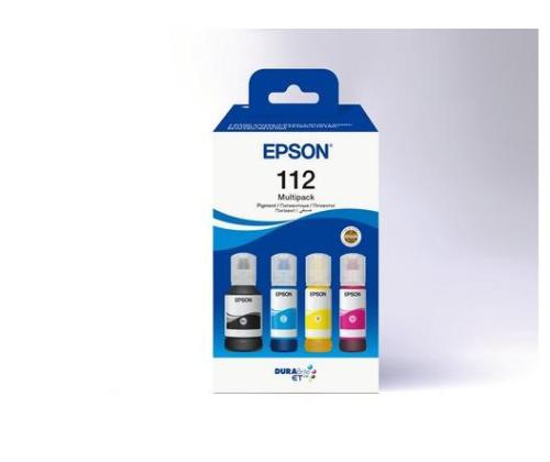 Epson 112 EcoTank (C13T06C64A) Ink Cartridge Multipack, C/M/Y/BK