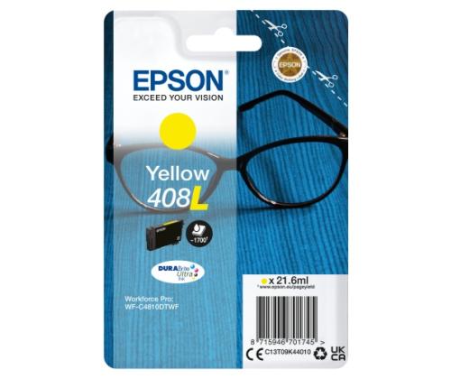 Epson 408L (C13T09K44010) Ink Cartridge, Yellow