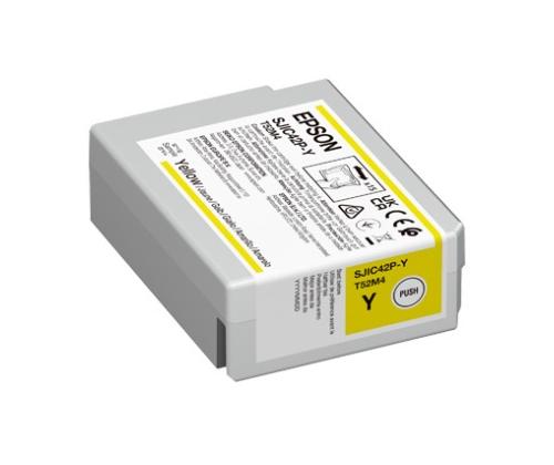 Epson SJIC42P-Y (C13T52M440) Ink Cartridge, Yellow