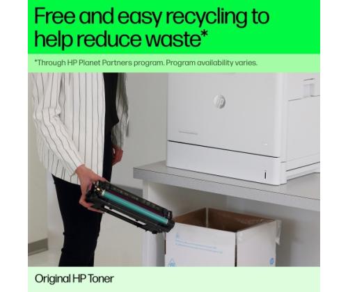 HP 201X (CF402X) Toner Cartridge, Yellow