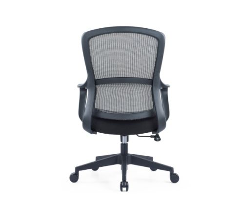 Up Up Darwin ergonomic office chair Black, Black fabric + Grey mesh