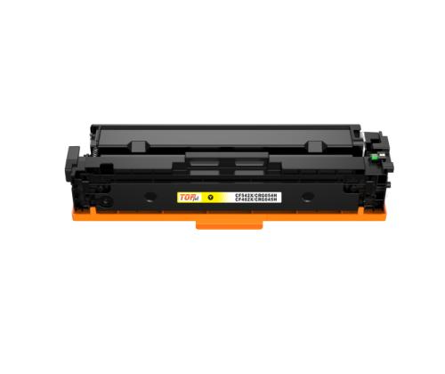 Compatible TopJet HP/Canon CF542X/402X/CRG054H/045H Y Universal Toner Cartridge, Yellow