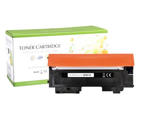 Compatible Static Control HP 117A (W2071A) Toner Cartridge, Cyan