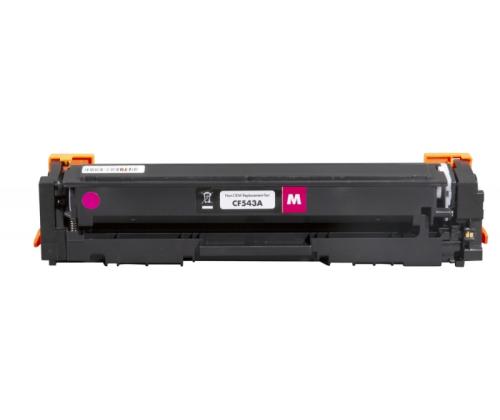 Compatible Static-Control HP Cartridge No.203A Magenta 1,4K (CF543A)/Canon CRG-054M New chip