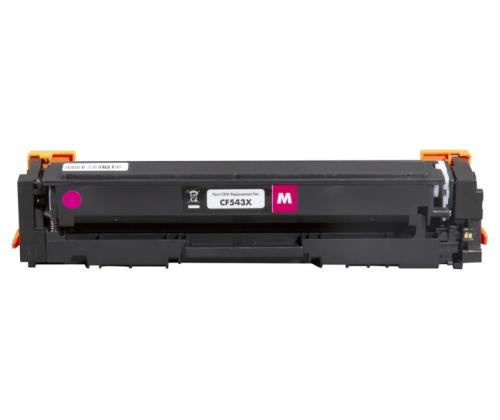 Compatible Static-Control HP Cartridge No.203X Magenta 2,5K (CF543X)/Canon CRG-054HM New chip