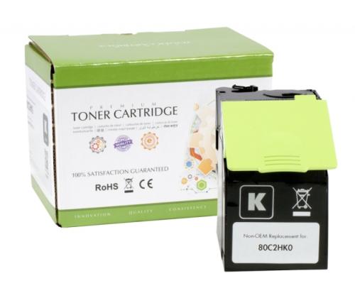 Compatible Static-Control Lexmark 802HK, Black, high yield, 4000 p. (80C2HC0)