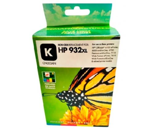Compatible Static-Control Hewlett-Packard 932XL (CN053AE)  Black