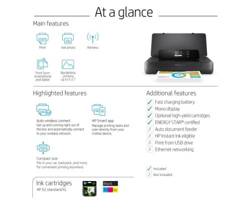 HP OfficeJet 200 Mobile Printer (CZ993A)