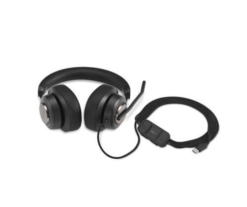 Kensington H2000 Wired Headset USB-C, Black
