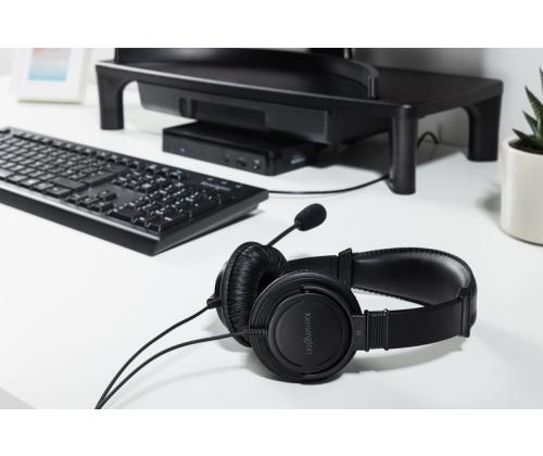 Kensington USB Hi-Fi headphones with microphone