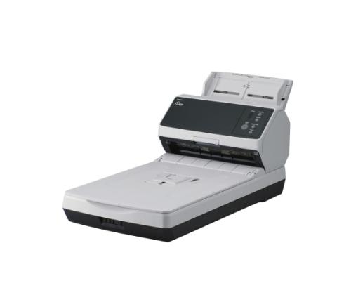 Ricoh fi-8250 Scanner A4 Colour 50 ppm 600x600 DPI, Duplex ADF/Flatbed, USB Ethernet LAN