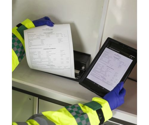 Brother PJ-863 Mobile Direct Thermal Printer B/W A4 13.5 ppm USB Bluetooth