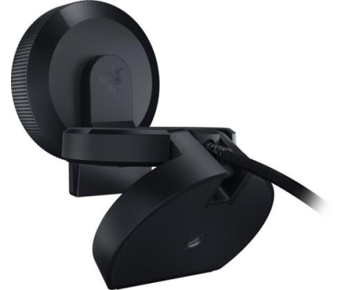 Razer RZ19-02320100-R3M1 Kiyo Webcam, Gaming Camera for Streaming, 4 MP, Full HD 1080p, USB, Black