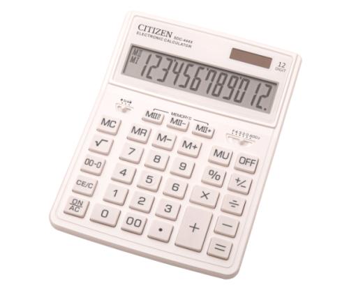 CITIZEN Desktop Calculator SDC-444XRWHE, white