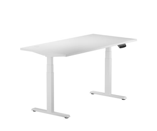 Adjustable Height Table Up Up Thor White, Table top L White