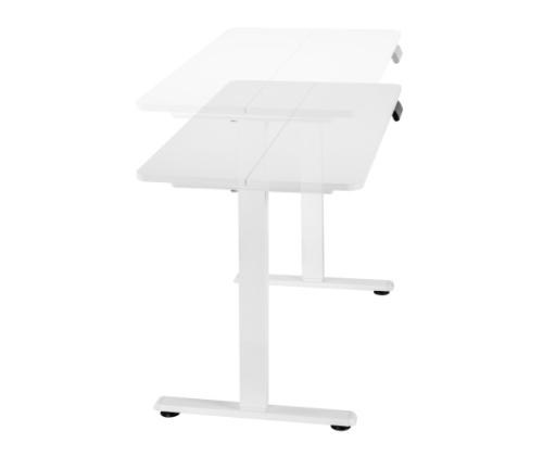 Adjustable Height Table Up Up Frigg White
