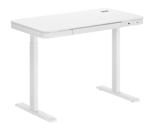 Adjustable Height Table Up Up Balder II White