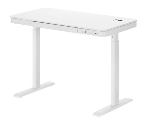 Adjustable Height Table Up Up Balder II White