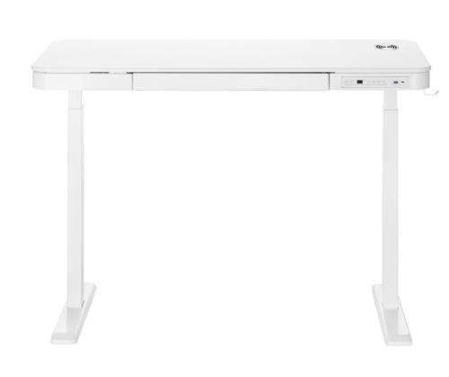 Adjustable Height Table Up Up Balder II White