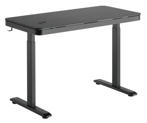 Adjustable Height Table Up Up Balder II Black