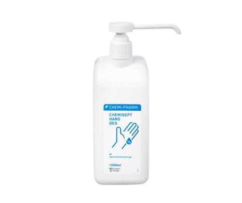 Käte desinfitseerimisvahend geel CHEMI-PHARM Chemisept Hand Des 1000ml pumppudel
