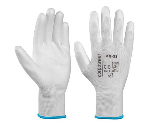 CORPOWEAR Polüestrist kindad PU kattega KK33 L/9 (valge)