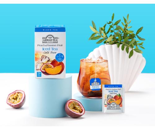 Jäätee must tee AHMAD, Peach & Passion 20tk ümbrikus