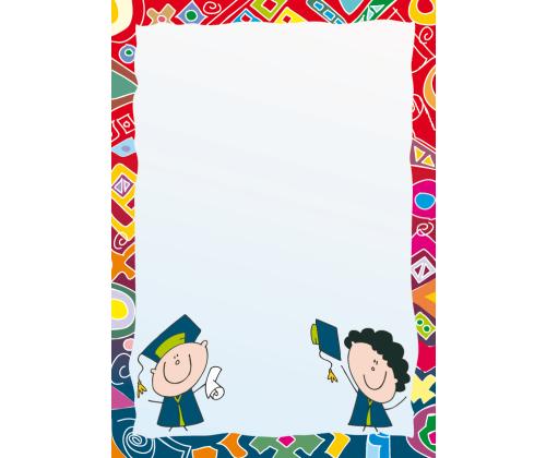 Dekoratiivpaber diplomitelesertifikaatidele A4 170g Premium Red 25 lehte