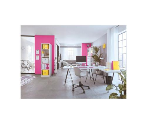 Dokumendikastpüstsahtel A4 LEITZ WOW Dual valgeroosa