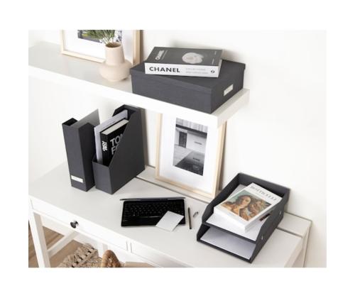 Dokumendisahtlite komplekt BIGSO BOX Holger linane must