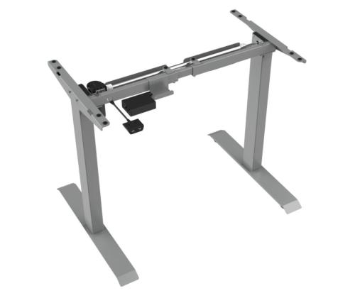 Elektriline töölauaraam LOCTEK 2-teleskoobine 1-mootoriga hall