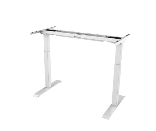 Elektriline töölauaraam LOCTEK 2-teleskoobine 2-mootoriga valge