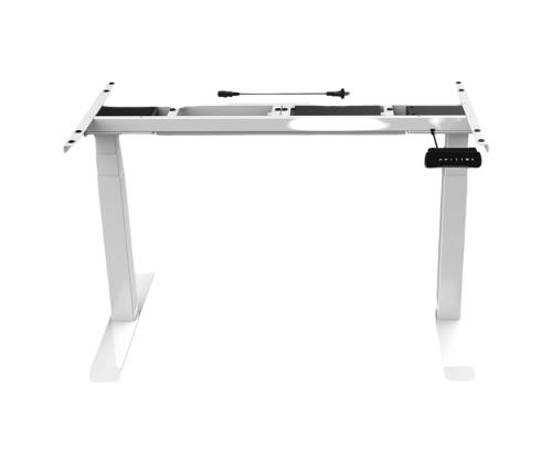 Elektriline töölauaraam LOCTEK 3-teleskoobine 2-mootoriga valge