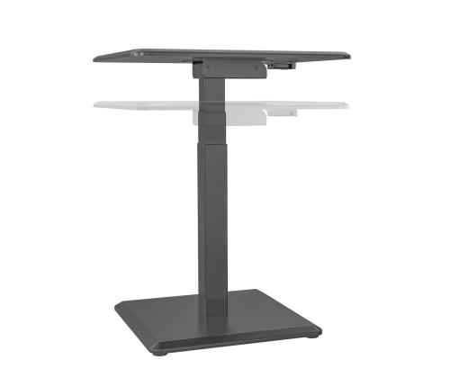 Elektriline töölauaraam STOO® 1-jalaga, must	