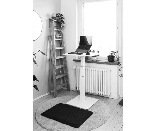 Elektriline töölauaraam STOO® 1-jalaga, must	