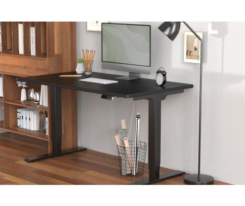 Elektriline töölauaraam Thor 2-jalgne 2-mootoriga 3 mälukohaga must