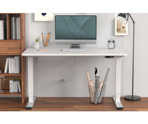 Elektriline töölauaraam THOR 2-jalgne 2-mootoriga 3 mälukohaga valge