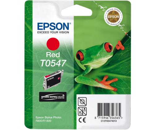 Tindikassett EPSON T0547 SP R800/R1800 Red