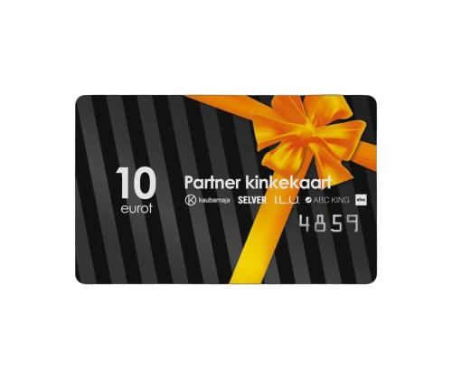 Flaier PARTNER kinkekaart 10€