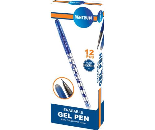Geelpliiats korgiga CENTRUM kirjutab-kustutab 0,5mm sinine